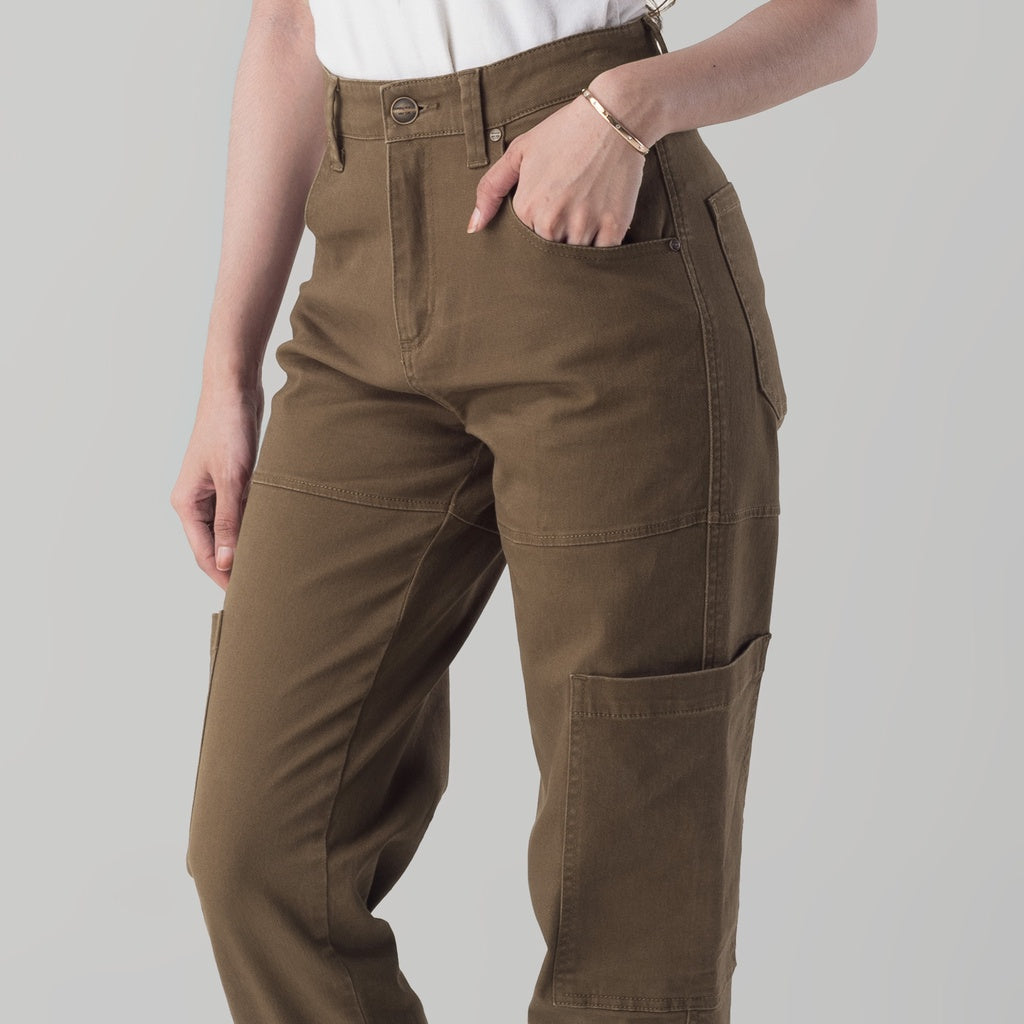 Benhill "Sora" Celana Wanita Cargo Jogger Brown 852-39512