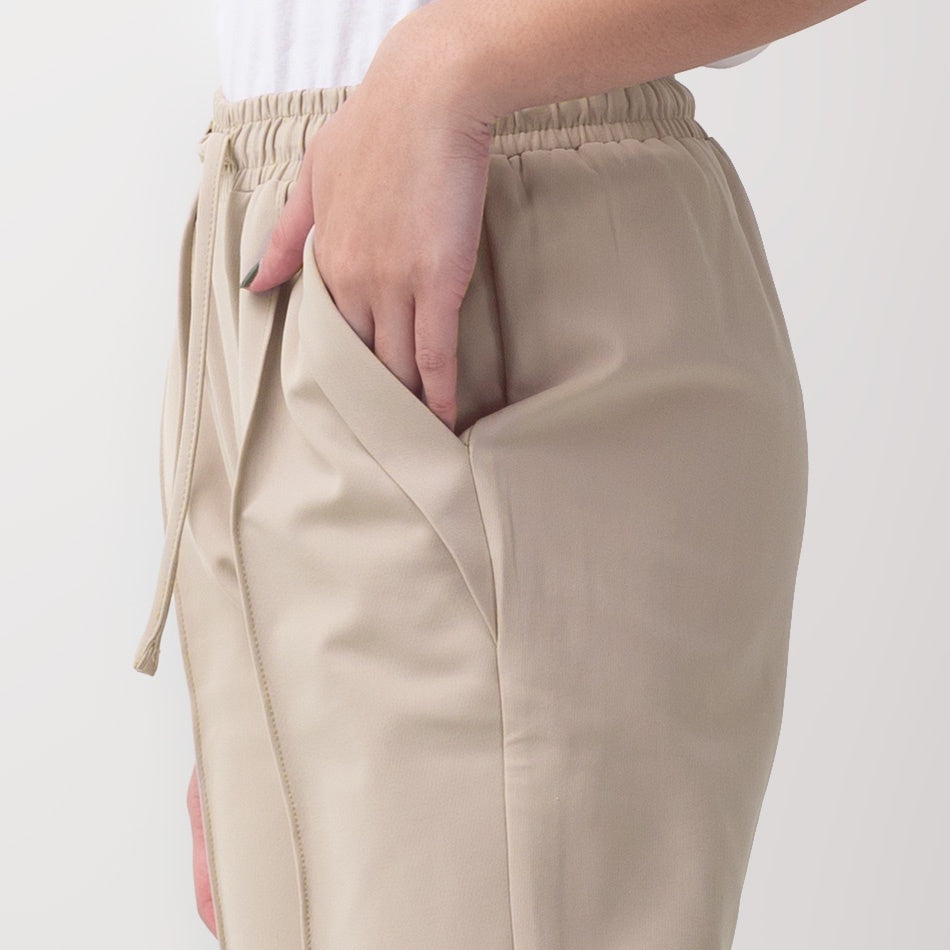 Benhill "Dalmi" Celana Wanita Pinggang Karet Khaki 735-39596