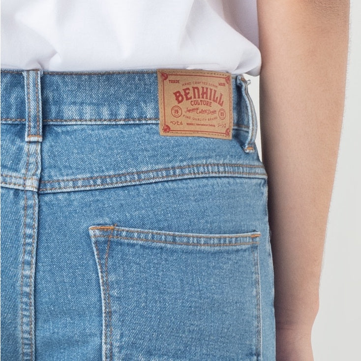 Benhill Culture Denim Pants Regular Fit Bleach Blue 126-29325