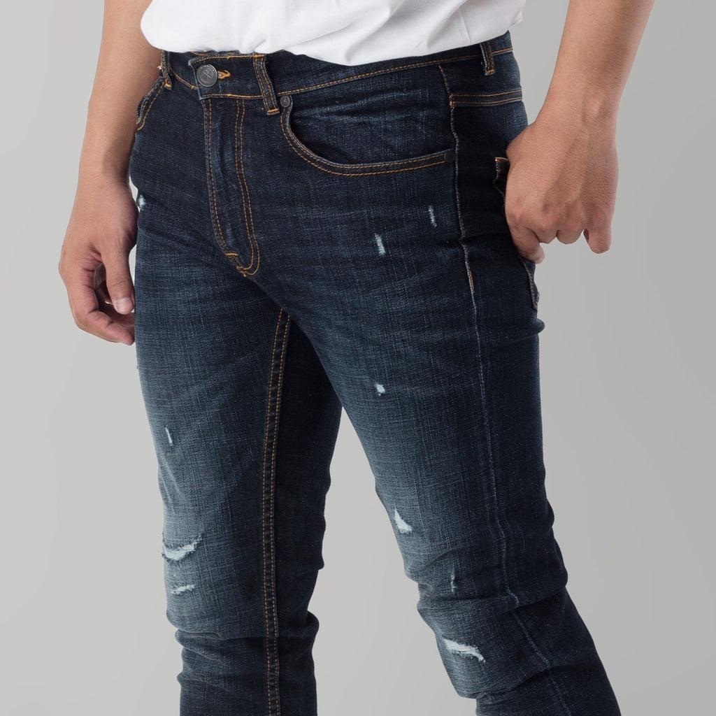 Benhill Premium Denim Pants Slim Fit Biru Wash 27710A-11A-11-32325