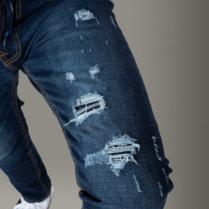 Benhill Premium Denim Pants Slim Fit Biru Wash 27704-32225