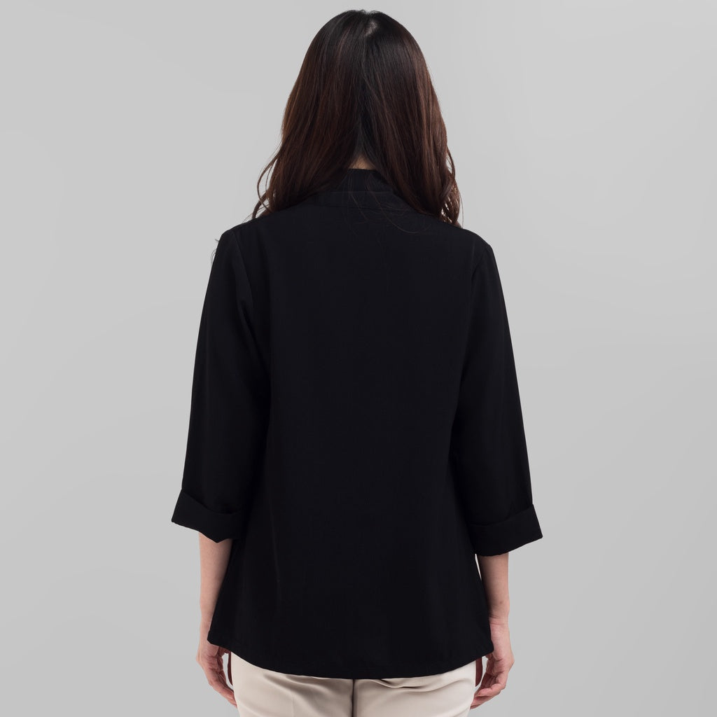 Benhill Bolero "Yuna" Tops Wanita  Lengan 3/4 Black 837-39299