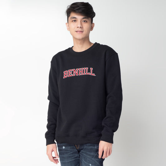 Benhill Sweatshirt Crewneck Black 500-35250