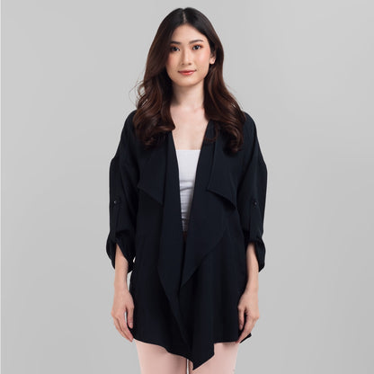 Benhill Cardigan "Chul" Wanita Lengan Panjang Navy 831-39G99