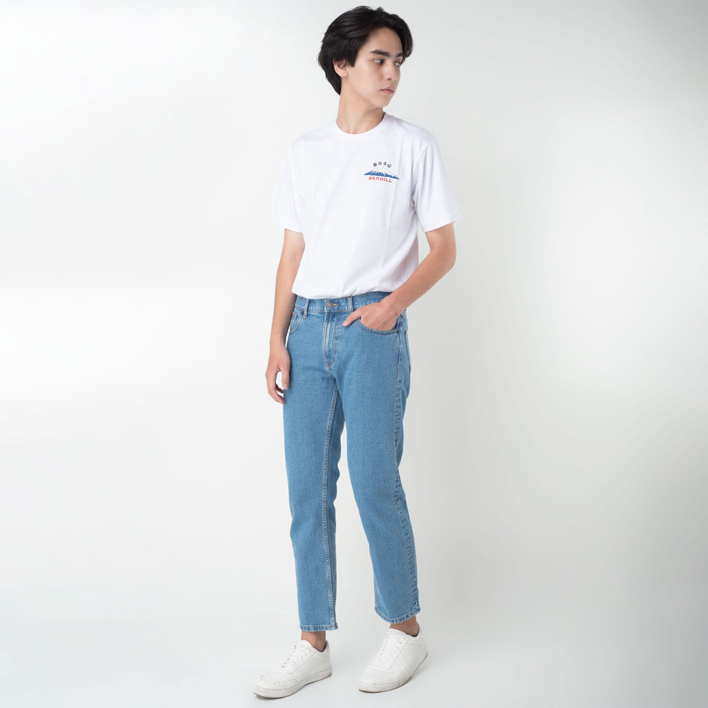 Benhill Culture Denim Pants Regular Fit Bleach Blue 126-29325