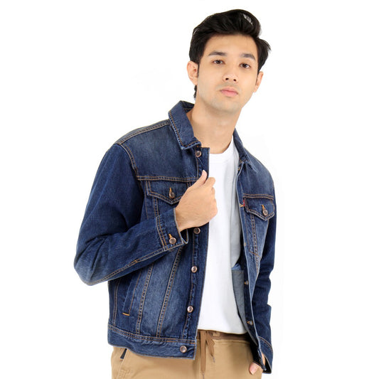 Benhill Jaket Denim Biru 25034-32350