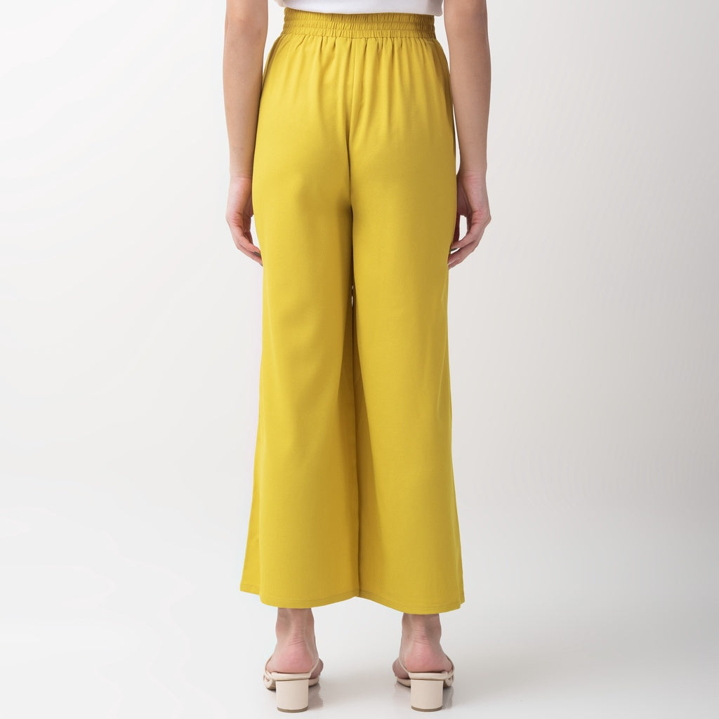 Benhill "MORAE" Celana Wanita Pinggang Karet Yellow 718-39O95