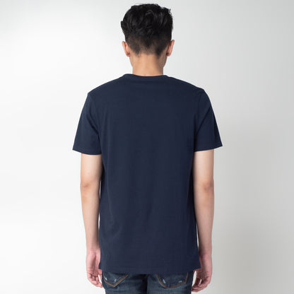 Benhill Kaos Grafis Katun 30s Combed Lengan Pendek Biru 322-35368