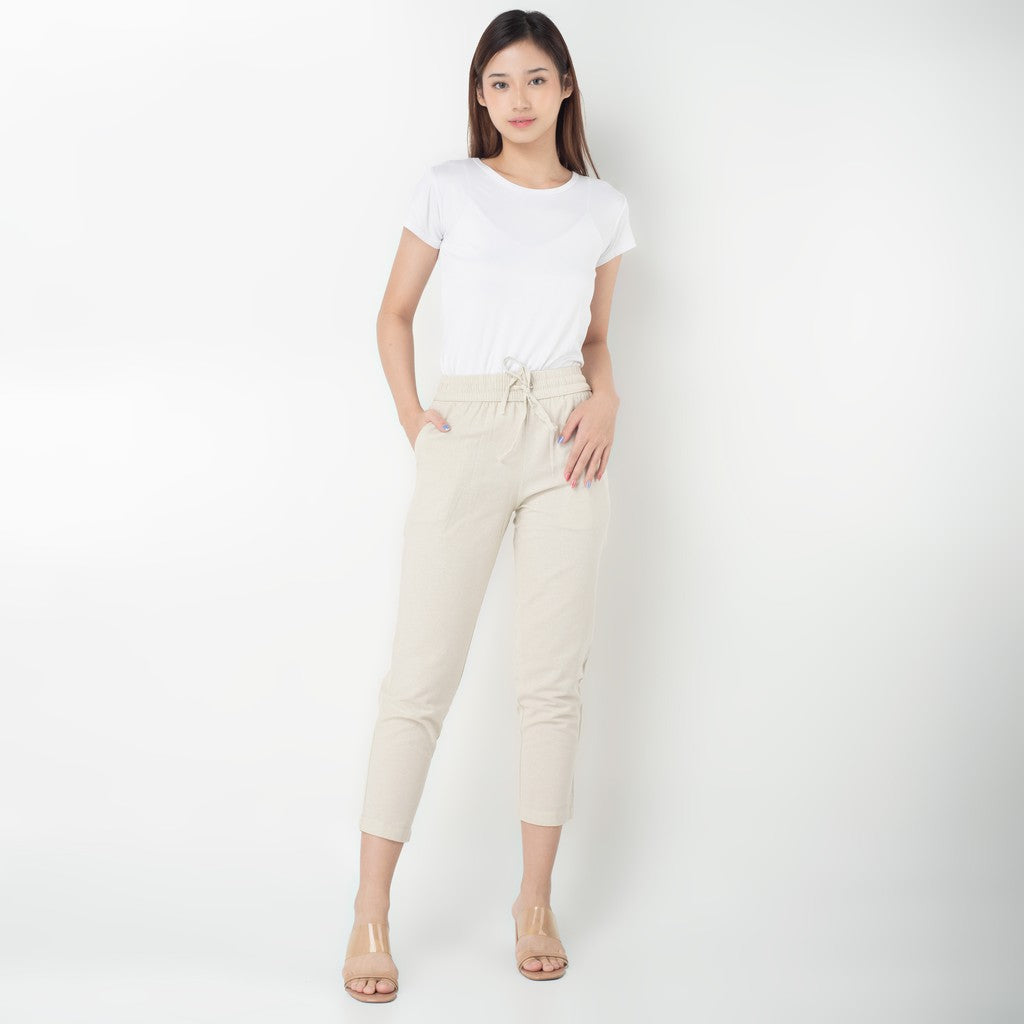 Benhill Harem Celana Casual Wanita Beige 204-16927