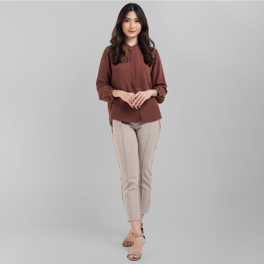 Benhill "Yena" Tops Kemeja Wanita Terracotta 812-39578