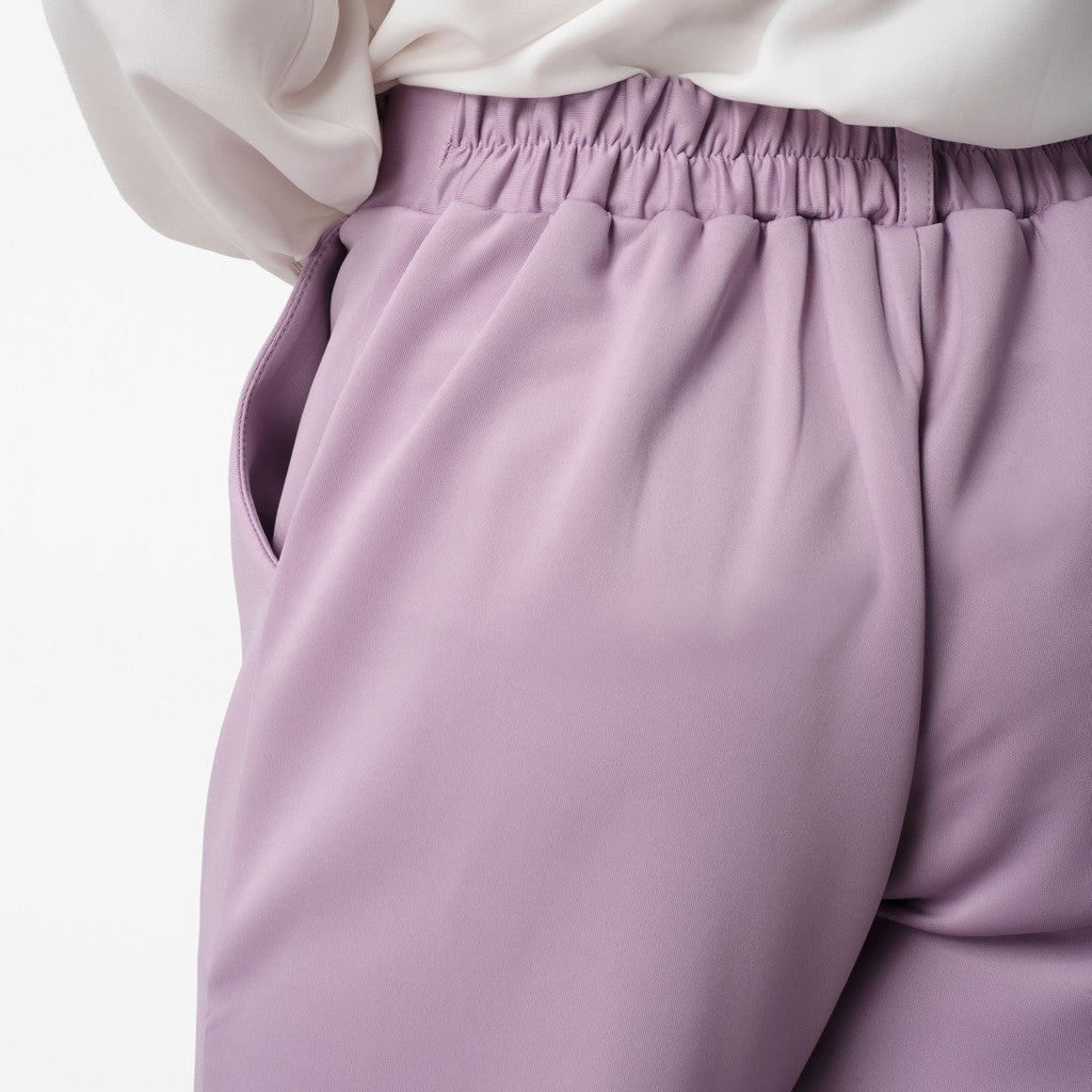 Benhill "Hanna" Celana Wanita Bahan Scuba Aladdin Pant Dane Lilac 227-39876