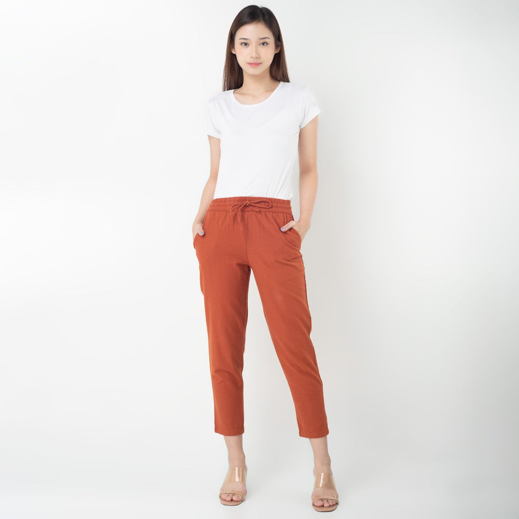 Benhill Harem Celana Casual Wanita Terracotta 234-16527