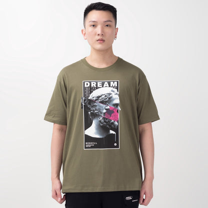 Benhill T-Shirt Oversize Fit Capsule Collection Olive 371-55G68