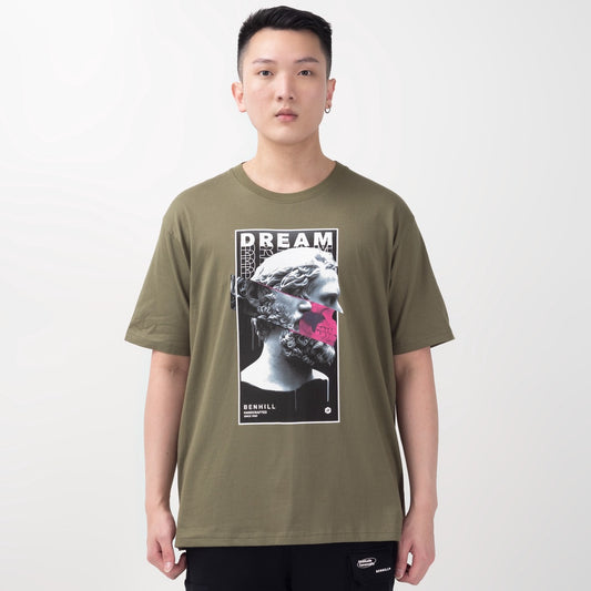 Benhill T-Shirt Oversize Fit Capsule Collection Olive 371-55G68