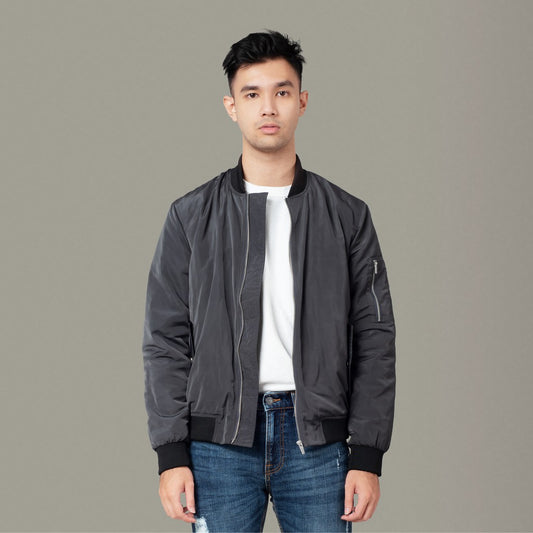 Benhill Jaket Bomber Dark Grey 27907-22650