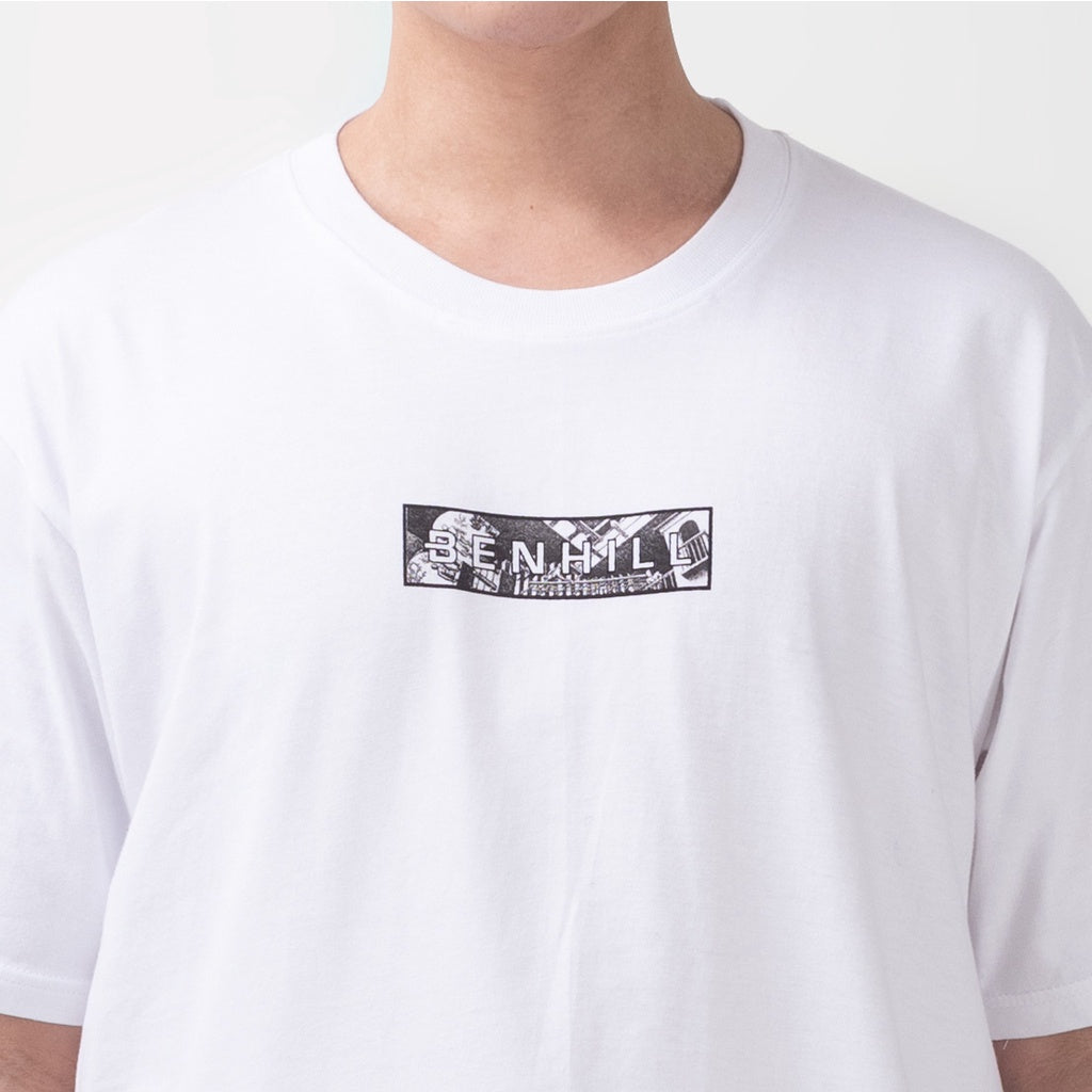 Benhill T-Shirt Oversize Fit Capsule Collection Putih 370-55168