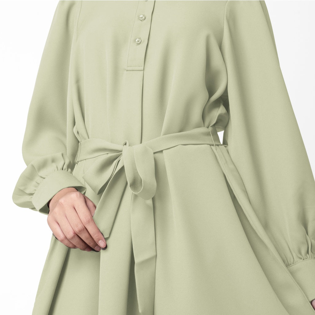 Benhill "Mira" Dress Tunik Wanita Sage Green 233-39777