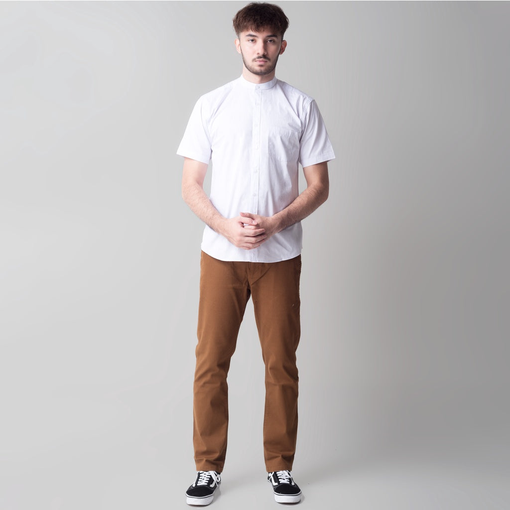 Benhill Kemeja Koko Pria Polos Putih 59-16110