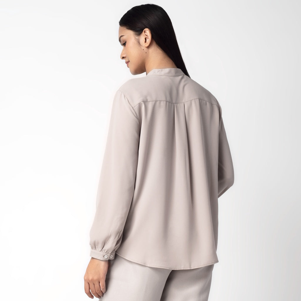 Benhill "Yena" Tops Kemeja Wanita Grey 897-29878