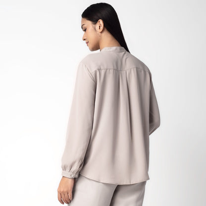 Benhill "Yena" Tops Kemeja Wanita Grey 897-29878