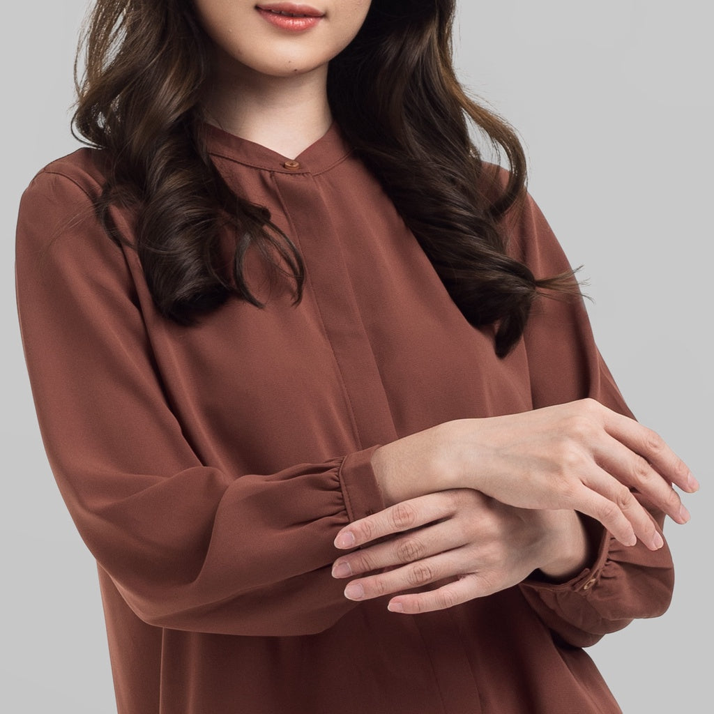 Benhill "Yena" Tops Kemeja Wanita Terracotta 812-39578