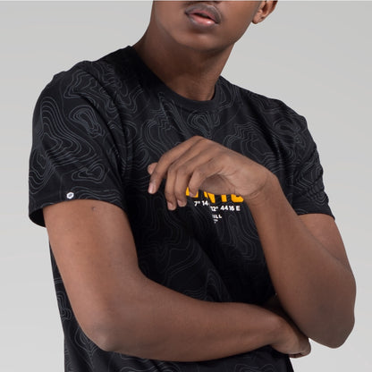 Benhill Kaos Grafis Full Print Hitam 452-39268