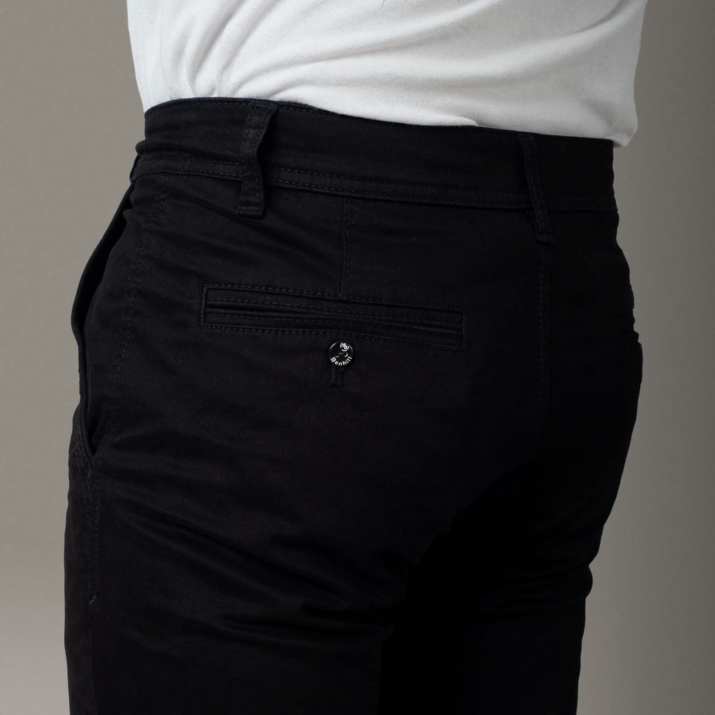 Benhill Chino Pants Premium Slim Fit Black 27243-44-27789-90