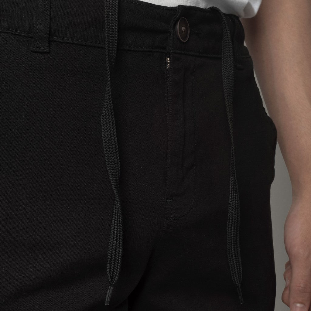 Benhill Celana Cargo Jogger 'BAIM WONG' Black 27718-32269