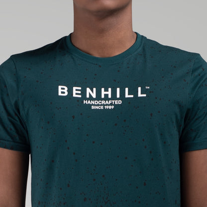 Benhill Kaos Grafis Full Print Hijau 450-39768