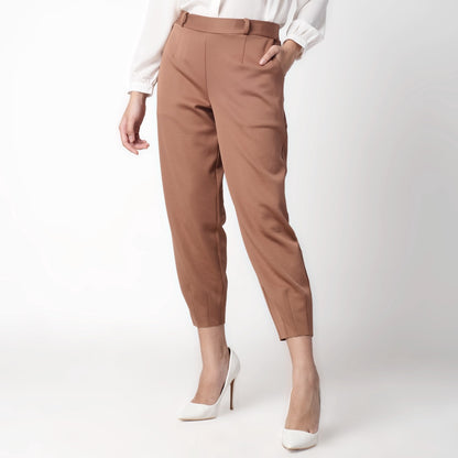 Benhill "Hanna" Celana Wanita Bahan Scuba Aladdin Pant Milo 224-39576