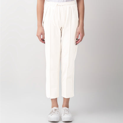 Benhill "Dalmi" Celana Wanita Pinggang Karet Off White  930-29196