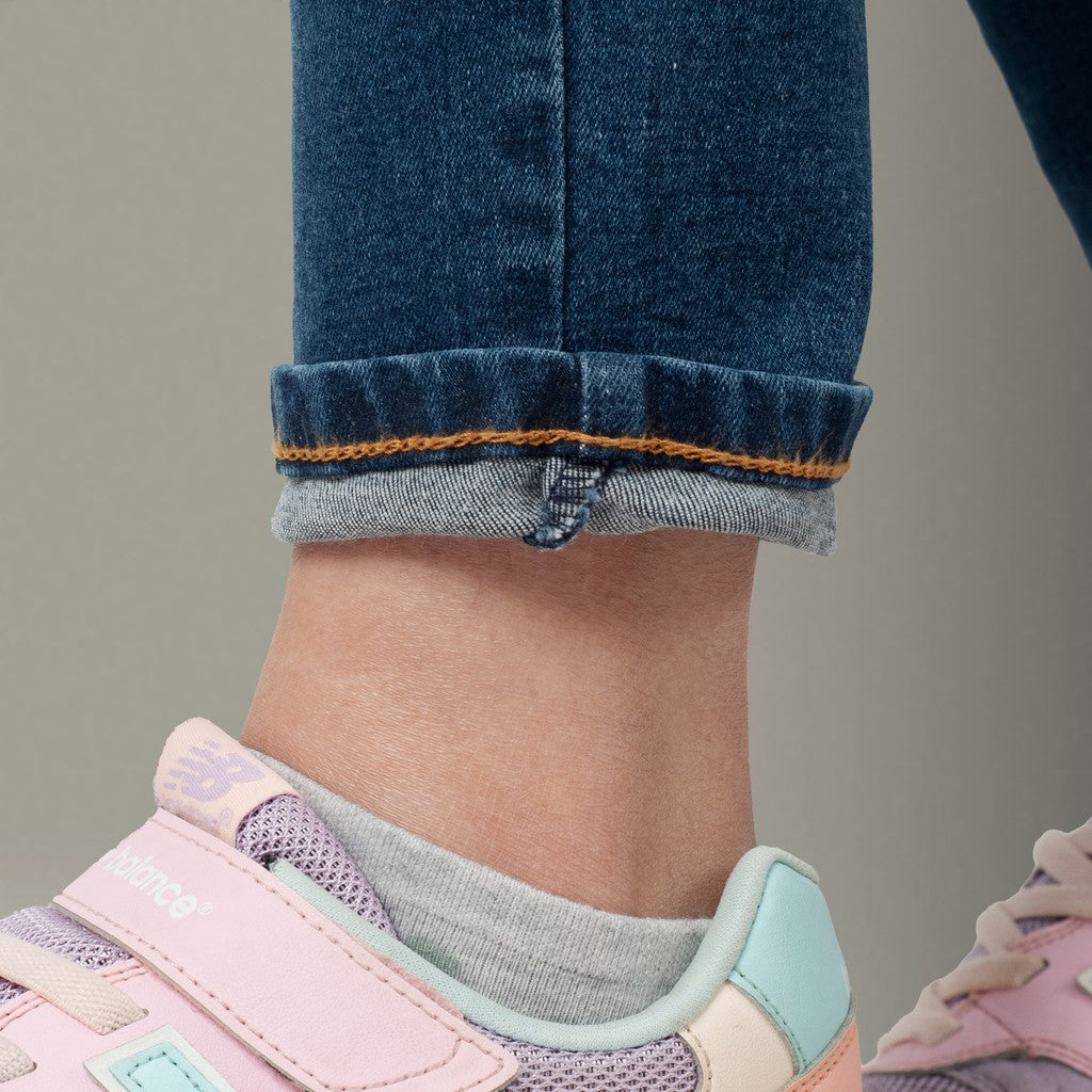 Benhill Celana Panjang Wanita Jeans Stretch Skinny Warna Biru 02234-35327