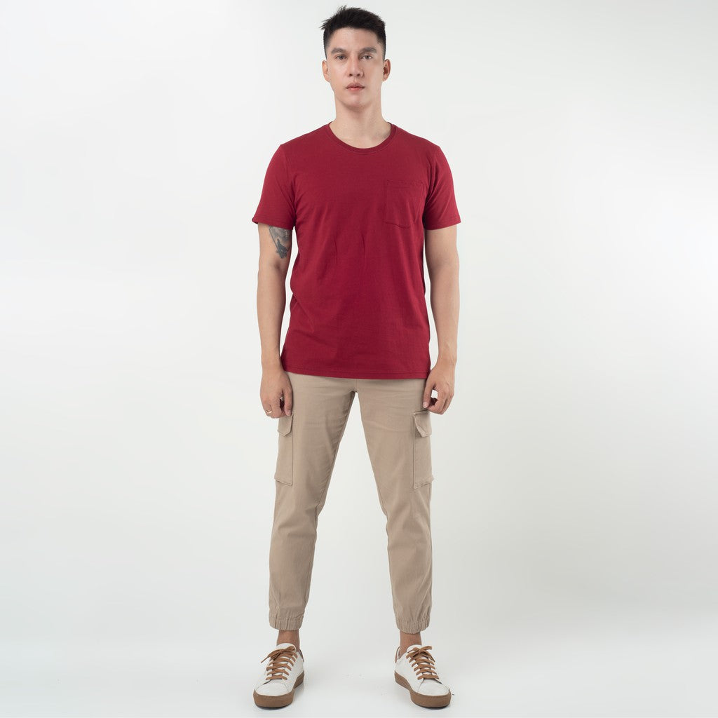 Benhill Premium Pocket Tee Maroon 343-381-35F68