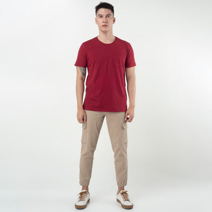 Benhill Premium Pocket Tee Maroon 343-381-35F68