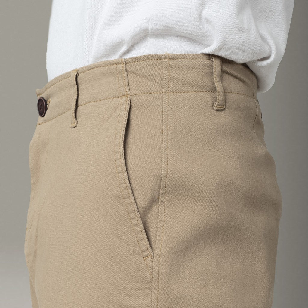 Benhill Celana Pendek Chino Bermuda Katun Stretch Khaki 114-32567