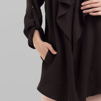 Benhill Cardigan "Chul" Wanita Lengan Panjang Brown 835-39599