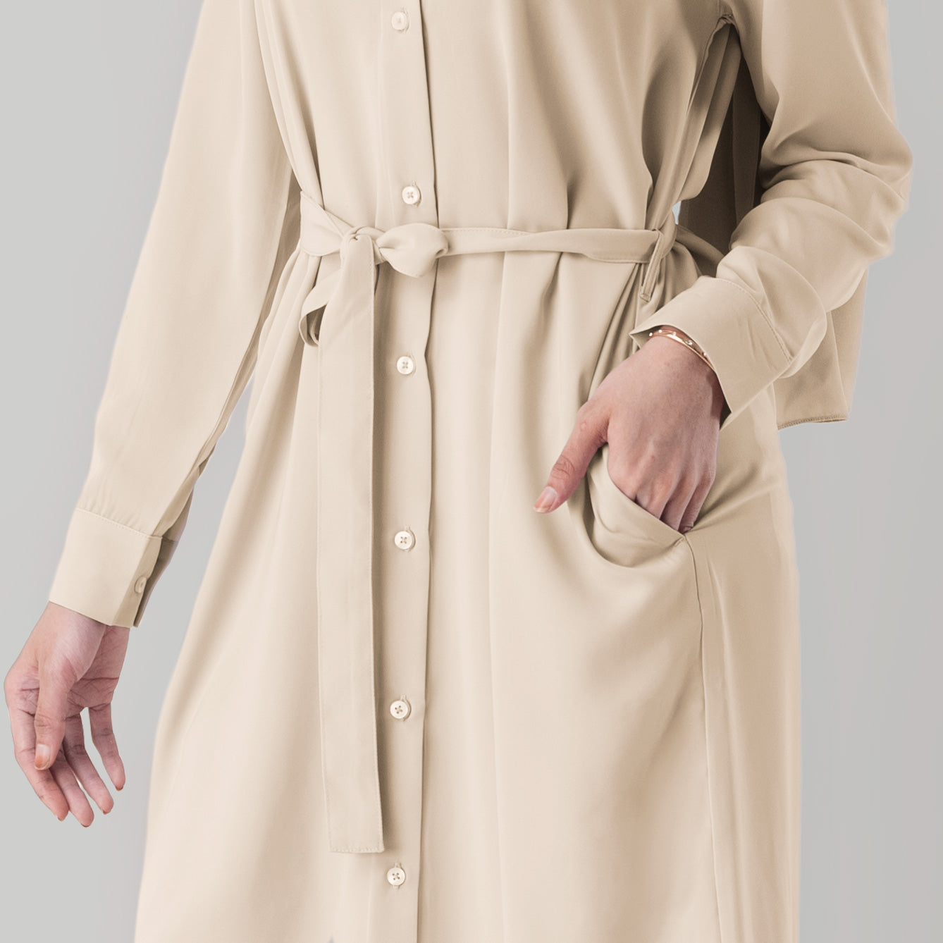 Benhill "Yena" Dress Tunik Wanita Beige 872-39E0B
