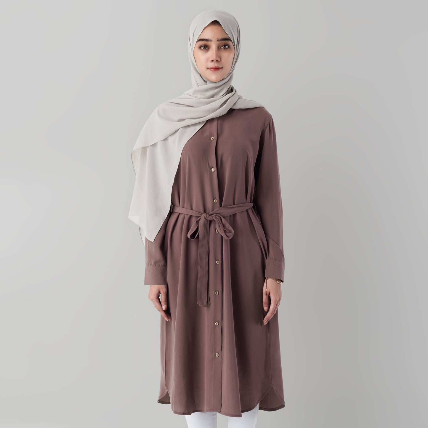 Benhill "Yena" Dress Tunik Wanita Rose Taupe 875-3980B