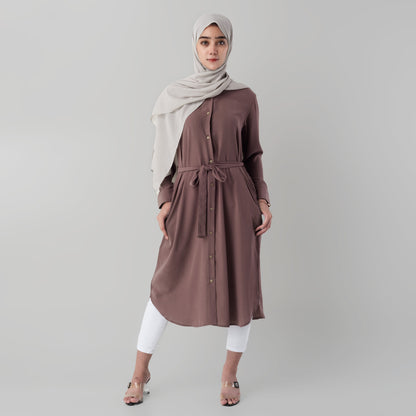 Benhill "Yena" Dress Tunik Wanita Rose Taupe 875-3980B