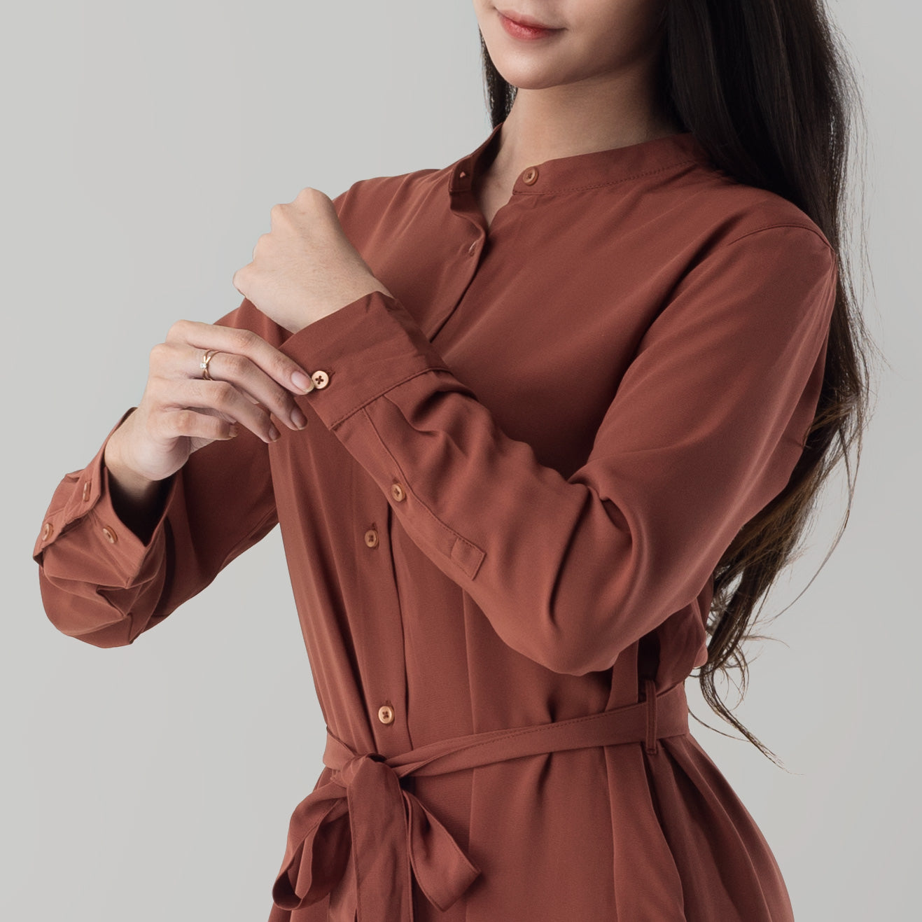 Benhill "Yena" Dress Tunik Wanita Terracotta 873-3950B