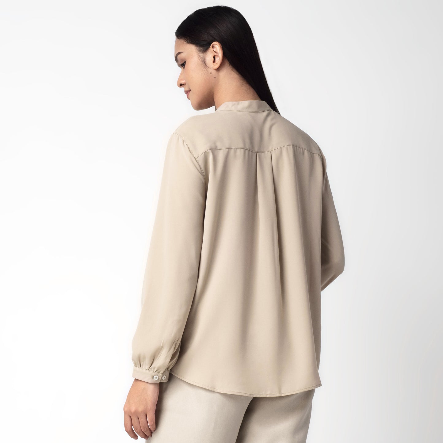 Benhill "Yena" Tops Kemeja Wanita Beige 238-39578