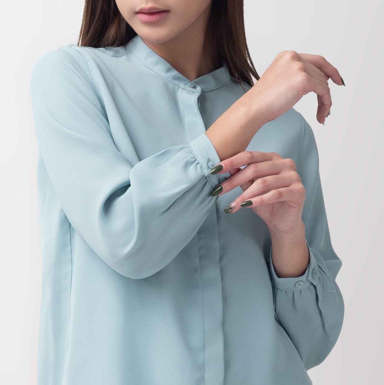 Benhill "Yena" Tops Kemeja Wanita Blue 744-39378