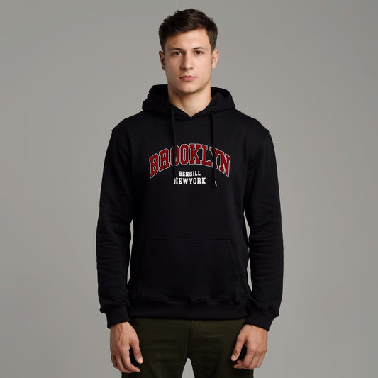 Benhill Sweat Hoodie Unisex Black A36-39250