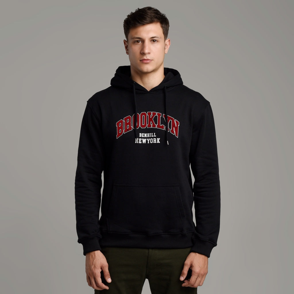 Benhill Sweat Hoodie Unisex Black A36-39250