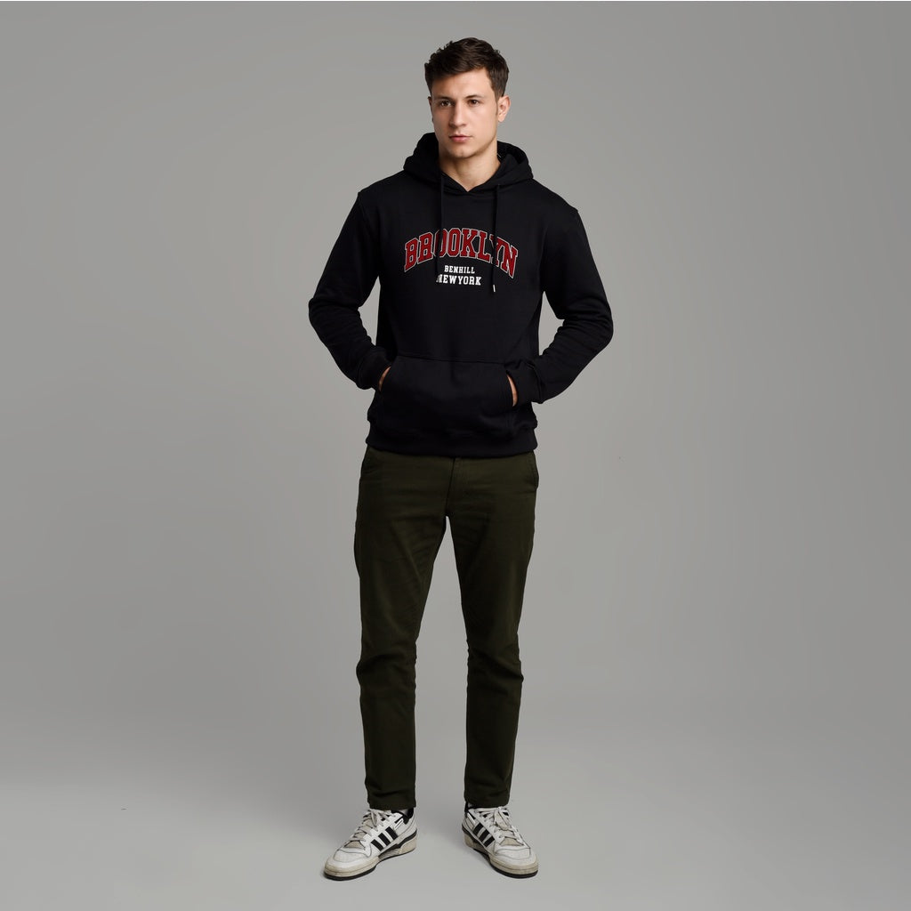 Benhill Sweat Hoodie Unisex Black A36-39250