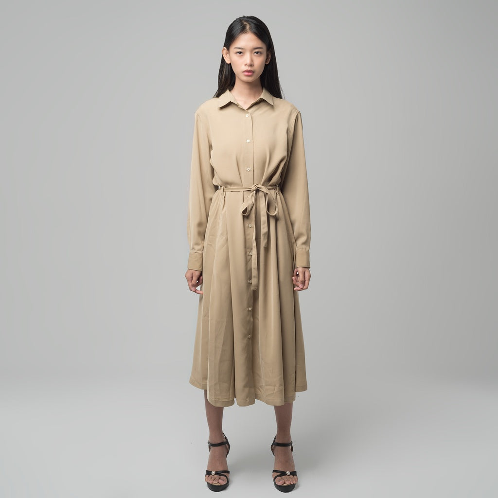 Benhill Dress Tunik Cotton A Line Cream A208-2991J