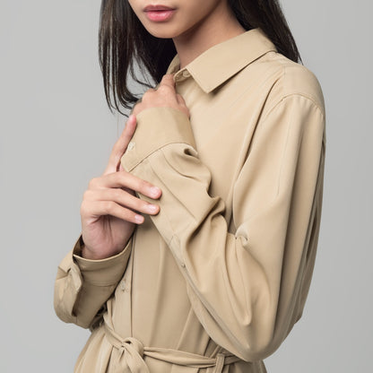 Benhill Dress Tunik Cotton A Line Cream A208-2991J