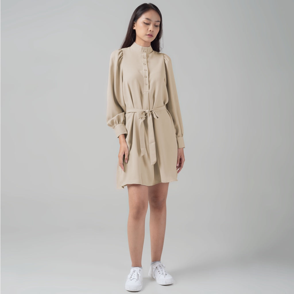 Benhill "Mira" Dress Tunik Wanita Cream 909-29977