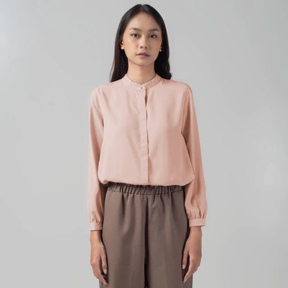 Benhill "Yena" Tops Kemeja Wanita Pink 241A-39478