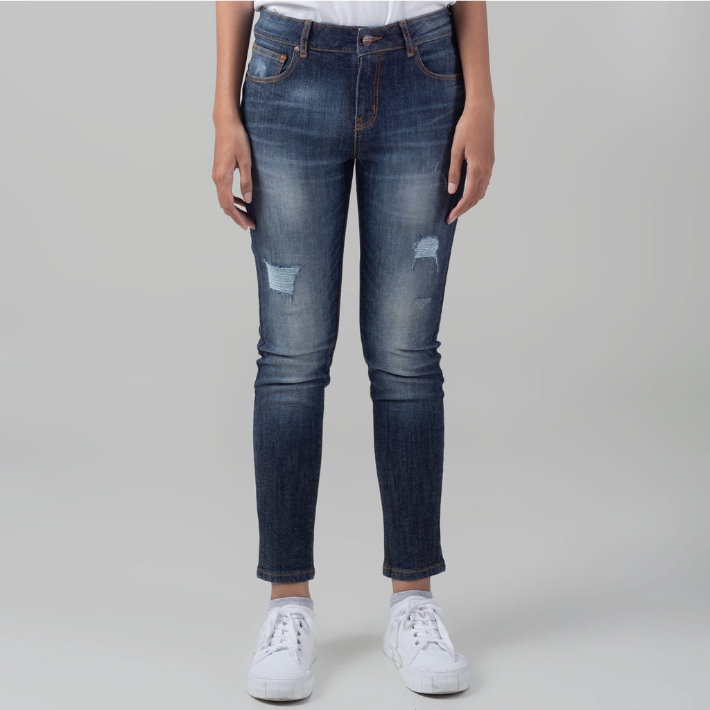 Benhill Celana Panjang Wanita Denim Skinny Blue 884-885-2230K